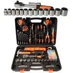 141 Piece Set Auto Repair Socket Wrench Household Portable Toolbox. Fixed Price $45.99.