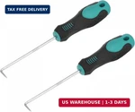 Uxcell 90 Degree Pick Hook 7.09" Puller Remover Removal Tool For Oil Seal/o-ring. Fixed Price $27.28.