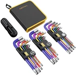 Amtovl Allen Key Set, Metric Sae W/ Handle, Multicolor. Fixed Price $48.50.