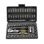 Socket Wrench Set 62PCS 1/4" Ratcheting With 72 Tooth Count. Fixed Price $28.53.