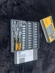 Workzone 47-PIECE Socket And Bit Set Model 8448336. Fixed Price $26.52.