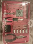 Brookstone 24PC. Urban Compact Tool Set & Durable Storage Case Magnetic Closure. Fixed Price $19.99.