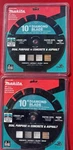 Set Of 2 Makita B-69630 10" Diamond Saw Blade For Concrete Block Paver Brick. Fixed Price $85.00.