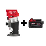 Milwaukee Compact Router M18 18V Lithium-ion Brushless Cordless 5.0 Ah Battery. Fixed Price $340.86.