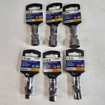 Kobalt 6 Piece 3/8" Drive 12-POINT Spline Sockets 5 Sae Metric. Fixed Price $17.87.