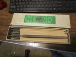 Box Of 12 Nos Nicholson 8" Bandsaw Taper Triangle Metal Files Usa. Fixed Price $85.00.