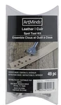 Artminds Spot Set - 49PC Leather Stamp New. Fixed Price $6.50.