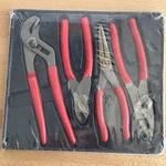 Snap-on PL400B 4-PIECE Red Plier Cutter Set 2011 Sealed Nos Made In Usa. Fixed Price $219.00.