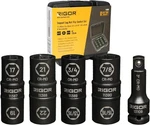 Rigor 11386 1/2-INCH Drive Wheel Lug Nut Flip Socket Set, 5-PIECE Impact,. Fixed Price $38.99.