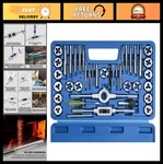 40PCS Metric Tap And Die Set - Rethreading Tool Kit For Coarse & Fine Threads. Fixed Price $58.99.