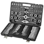 Tap And Die Set 110PCS Metric Size M2 M18 Bearing Steel Threading Tool. Fixed Price $63.64.