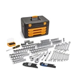 Gearwrench 219 Pc. Mechanics Tool Set In 3 Drawer Storage Box - 80940. Fixed Price $405.00.