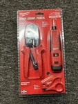 Milwaukee 48-22-8101 Twisted Pair Pc Install Kit Non-slip Grips New. Fixed Price $30.99.