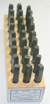 Young Bros 03273 Heavy Duty 1/8" Letter Stamp Set Pcs 2-1/2 X 5/16 In W/case. Fixed Price $79.00.