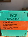1BX. 1-3/16" 23 Gauge Headless Pins For All Cadex,grex,senco,bostitch. Fixed Price $25.00.