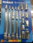 Kobalt 1151720 22 Pc Drive Accessory Set. Fixed Price $60.00.