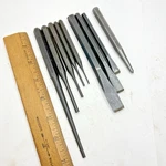 Vintage Lot Of (9) Craftsman Line Up Tool Center Pin Punch Chisel Set Wf (usa). Fixed Price $39.95.