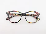Christian Lacroix Eyeglasses, Frames Only, CL1076 290, 52-15-140, Plastic, Multi. Fixed Price $34.99.