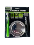 3PC Grip Tool Set Magnetic Parts Tray Telescoping 5LB Inspection Mirror. Fixed Price $16.99.