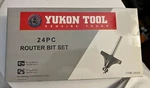 New Yukon Tool Genuine Tough Router Set (24 Pcs) Nib Item# 56449. Fixed Price $32.98.