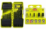 Ryobi Router Bit Set A25RS51 1/4" Shank + 25PC Drill Black Oxide New. Fixed Price $22.99.
