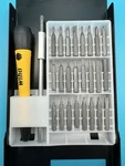 Wiha 27 Piece System 4 Precision Screwdriver Micro Bit Set 75992. Fixed Price $48.95.