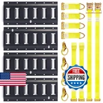 Morscan E-track Tie-down Kit, 4 Horizontal Etrack Rails & O-rings Rop. Fixed Price $69.40.