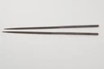 2 New Grobet Swiss Made Three Square Jewellers Toolmakers Files. 100MM. #6 Cut. Fixed Price $20.00.