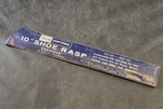 Sears Craftman 10 Inch Shoe Rasp Kromedge File Cut 9-31225. Fixed Price $17.99.