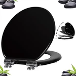 Angel Shield Toilet Seat With Zinc Alloy Hinges Quiet-close Quick-release Woo.... Fixed Price $70.00.