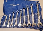 Vintage Sears Companion Wrench Set Metric 7 19MM Drop Forged Tool Case. Fixed Price $28.50.