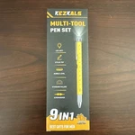 Kezkals 9 In 1 Multi-tool Pen Set Led Light. Fixed Price $7.99.