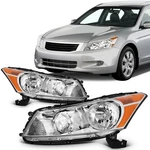 Scitoo Headlights For 2008 2009 2010 2011 2012 Honda Accord Pair Head.... Fixed Price $169.89.