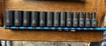 Matco Tools 13 Piece 3/8" Drive Metric 6 Point Adv Deep Impact Socket Set. Fixed Price $115.00.