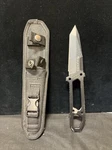 Mantis MF-1 Pry Bar Combat Knife 4-1/2" Tanto Blade, Nylon Sheath. Fixed Price $79.99.