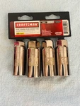 Nos Sears Craftsman Easy Read 4PC Spark Plug Socket Set 34504 Usa Sae Mm. Fixed Price $89.99.