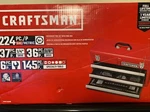 Craftsman CMMT45308 Triple Drawer Mechanic Tool Set - Red (224 Pc). Fixed Price $249.99.