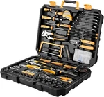 198 Piece Home Repair Kit, Wrench Plastic Toolbox With General Household. Fixed Price $90.73.