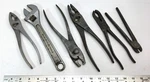 Vintage Utica Tools Usa- (6) Pc Lot Slip Joint Pliers & Adjustable Wrench. Fixed Price $29.95.
