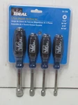 Ideal 4-PC Magnetic Nut Driver Set 1/4, 5/16, 3/8, 9/16 #35-1296. Fixed Price $18.50.