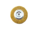 Vct 6" Brass Coated Steel Wire Wheel Brushes For Bench Grinder 5/8 1/2 Arbor New. Fixed Price $18.95.