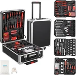 800-PIECE Aluminum Tool Set With Rolling Case For Homeowners & Handymen. Fixed Price $265.99.
