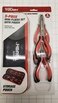 Hyper Tough 5-PIECE Mini Pliers Set W/ Pouch Heavy Duty Steel With Nonslip Grip. Fixed Price $19.99.