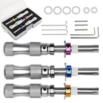 3PCS 7 Pin Advanced Tubular Tool Set For Padlock Hook Seal Pick Puller. Fixed Price $24.59.