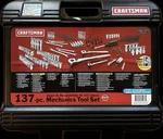 Craftsman Usa Mechanics Tools Set 35137 With Case Vintage. Fixed Price $450.00.