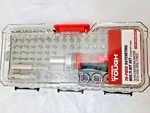 Hyper Tough 70-PIECE Socket And Bit Set In Click Fit Case, 42035CF Factory Seal. Fixed Price $19.20.