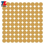 320 Grit Paper 100-PIECES 5" Sanding Disc No-hole Hook & Loop. Fixed Price $14.19.