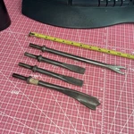 Vulcan By Williams Usa 4 Piece Pneumatic Air Hammer Bit Chisel Breaker Cutter. Fixed Price $130.98.