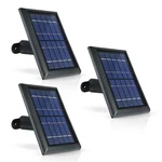 Solar Power Panel For Wyze Outdoor Security Camera (3 Pack) - Black. Fixed Price $37.95.
