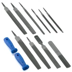 Neiko 00109A Metal File And Rasp Set 12 Piece, 10, 8, 6 Inch Extra Slim. Fixed Price $33.91.